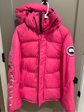 Canada Goose Bright Hot Pink Women's Down Puffer Jacket